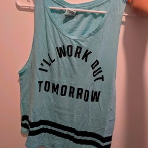 Pink by VS Workout tank top